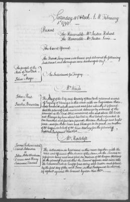 Engrossed minutes of the Supreme Court of Judicature, February - March 1794