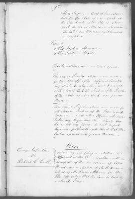 Engrossed minutes of the Supreme Court of Judicature, November 1808