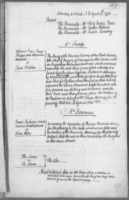 Engrossed minutes of the Supreme Court of Judicature, August 1793