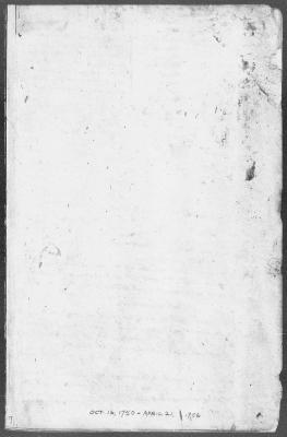 Rough minutes of the Supreme Court of Judicature, October 1750 - August 1751