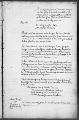 Engrossed minutes of the Supreme Court of Judicature, October - November 1795