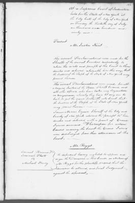 Common Rules of the Supreme Court of Judicature, July - August 1799