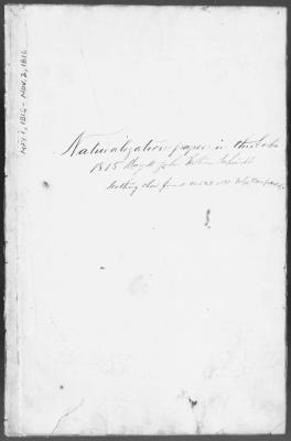 Engrossed minutes of the Supreme Court of Judicature, May 1815