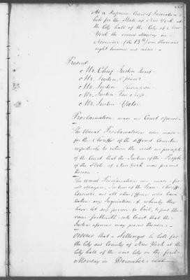 Engrossed minutes of the Supreme Court of Judicature, November 1809