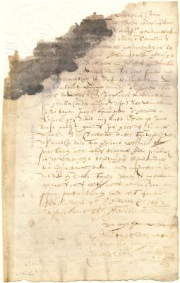 Declaration of Herman Remschart and Albert Cornelissen respecting certain words which passed between Jacob Bouwensen and Johannes Winckelman