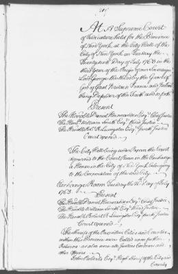 Engrossed minutes of the Supreme Court of Judicature, July 1763