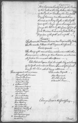 Engrossed minutes of the Supreme Court of Judicature, January 1768
