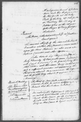 Rough minutes of the Supreme Court of Judicature, October 1754 - April 1756