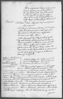 Engrossed minutes of the Supreme Court of Judicature, April - October 1752