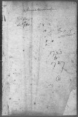 Engrossed minutes of the Supreme Court of Judicature, June 1723 - June 1724