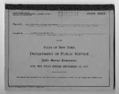 Public utilities annual report of The Astoria Light, Heat and Power Company, 1933