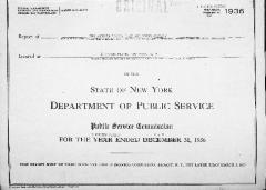 Public utilities annual report of The Astoria Light, Heat and Power Company, 1936