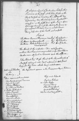 Rough minutes of the Supreme Court of Judicature, January 1765