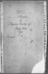 Index to engrossed minutes of the Supreme Court of Judicature, July 1790