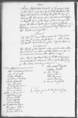 Engrossed minutes of the Supreme Court of Judicature, January 1765