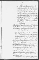 Engrossed minutes of the Supreme Court of Judicature, July 1763