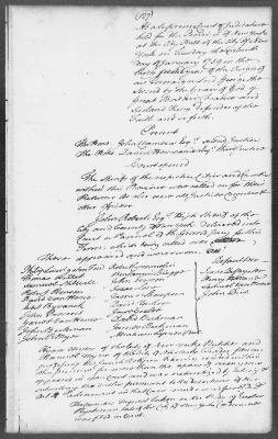 Rough minutes of the Supreme Court of Judicature, January - October 1759