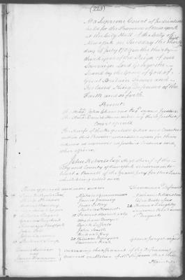 Engrossed minutes of the Supreme Court of Judicature, July - October 1759