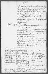 Engrossed minutes of the Supreme Court of Judicature, January - April 1753