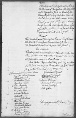 Engrossed minutes of the Supreme Court of Judicature, July - August 1767