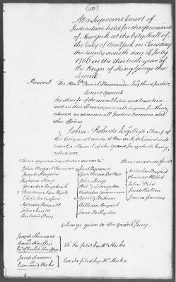 Engrossed minutes of the Supreme Court of Judicature, July - October 1756