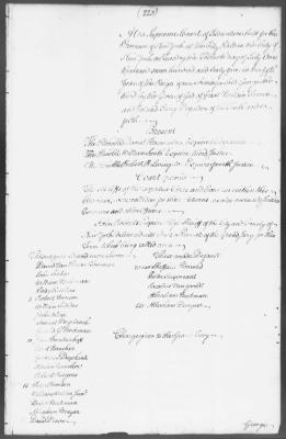 Engrossed minutes of the Supreme Court of Judicature, July - August 1765
