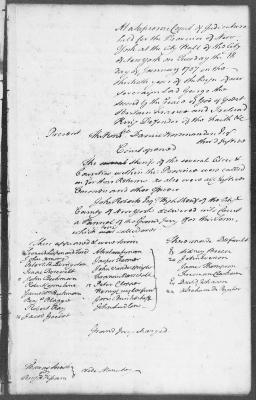 Rough minutes of the Supreme Court of Judicature, January - October 1757