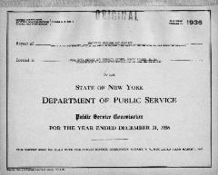 Public utilities annual report of Brooklyn Borough Gas Company, 1936