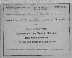 Public utilities annual report of Brooklyn Borough Gas Company, 1932