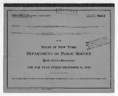 Public utilities annual report of Brooklyn Borough Gas Company, 1943