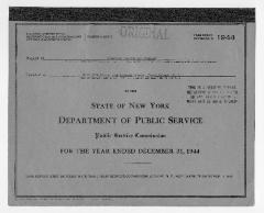 Public utilities annual report of Brooklyn Borough Gas Company, 1944