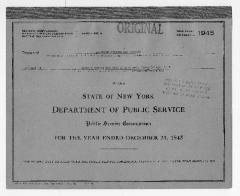 Public utilities annual report of Brooklyn Borough Gas Company, 1945