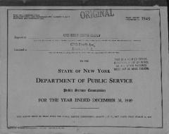 Public utilities annual report of Kings County Lighting Company, 1949