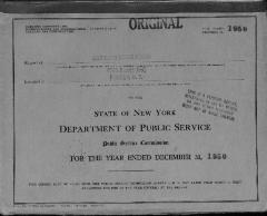 Public utilities annual report of Kings County Lighting Company, 1950