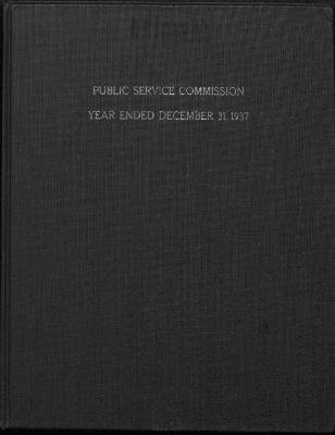 Public utilities annual report of Kings County Lighting Company, 1937