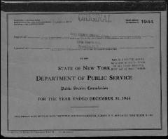 Public utilities annual report of Kings County Lighting Company, 1944