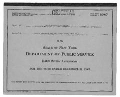 Public utilities annual report of Brooklyn Borough Gas Company, 1947