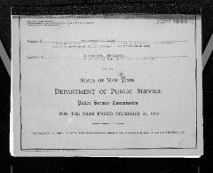 Public utilities annual report of New Amsterdam Gas Company, 1932