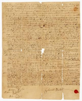 Probated will of Johannis Duiset alias Johanis Dutcher, 1783