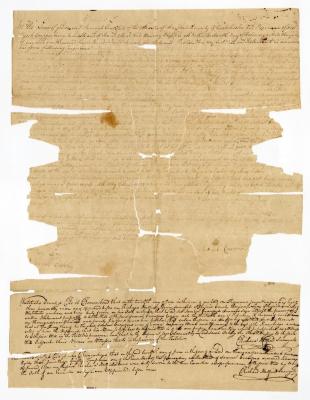 Probated will of Samuel Crawford, 1783