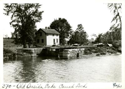 Old Oneida Lake Canal Lock