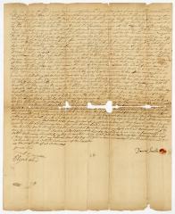 Probated will of Daniel Smith, 1782