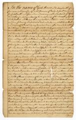 Probated will of Waters Smith, 1783