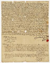 Probated will of Samuel Sneden, 1785