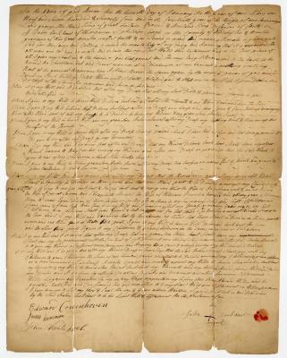 Probated will of John Bockhout, 1785