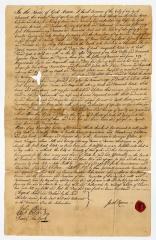 Probated will of Jacob Roome, 1785