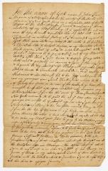Probated will of Johen Van Wagenen, 1784