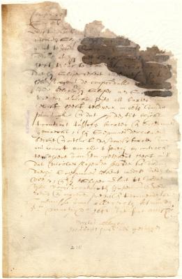 Agreement of Nicolaes Sloper to carry out George Baxter's terms of the contract of purchase of a plantation from Jan Schepmoes