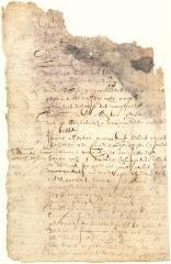 Bill of sale from Isaac Allerton to Cornelis Leendersen and Govert Loockermans of the bark De Hoop