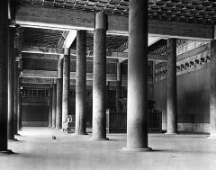 Ming Tombs, interior of Temple to Yung-lo, north of Peiping (Beijing), China